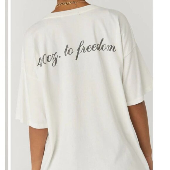NEW Daydreamer Sublime 40 oz to Freedom Merch Tee, Vintage White - Medium - Picture 9 of 9